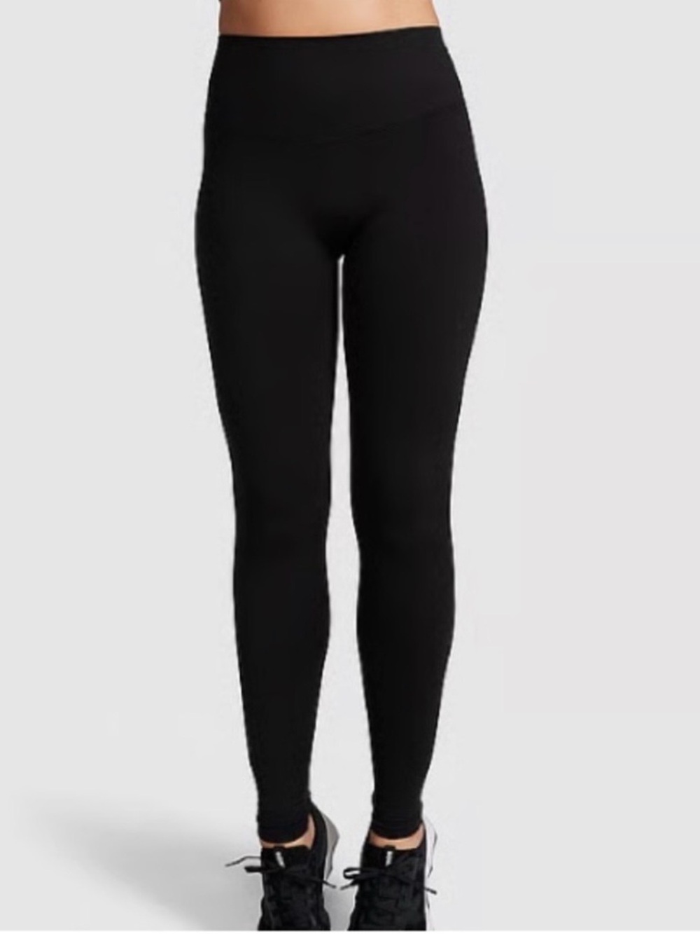 PINK ACTIVE Victoria's Secret CLASSIC SEAMLESS High-Waist Black Leggings Size L